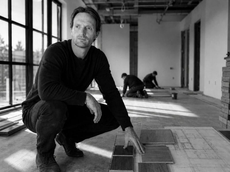 Steven Myers - Natrul founder overseeing local cork flooring supply and installation